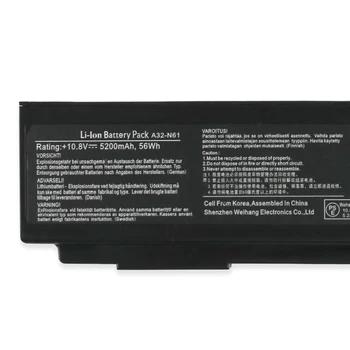 A32-N61 Original Baterie Laptop Pentru Asus N61 N61J n61d îndeplinește N61V N61VG N61JA N61JV M50s N43S N43JF N43JQ N53 N53S N53SV A32-M50