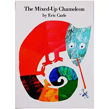 Mixt-up Cameleon De Eric Carle de Învățământ Imagine engleză de Învățare Carte Carte Carte Poveste pentru copii Pentru Copii Cadouri pentru Copii