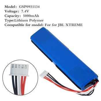 5000mAh Baterie Pentru JBL XTREME Xtreme GSP0931134 Baterii