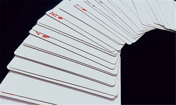 Timp De Transfer Magic Trucuri De Carti/Blank La Poker Până Aproape De Strada Etapă Recuzită Magie Llusion Truc De Mentalism Puzzle Jucărie