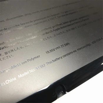Nou Original A1382 Baterie Laptop pentru Apple MacBook Pro 15