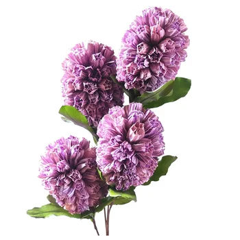 1 buc Colorate Hortensie Naturale, Flori Uscate Artă Manual Diy Buchet Decorativ de Nunta Petrecere H85 cm