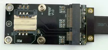 Coloană M. 2 wifi+E A. E Cheia 2230 Pentru Mini PCI-E mPCIe mini-pcie Riser Card Extender Cablu 20cm 60cm M2 wi-fi, Bluetooth, 3G, card de 4G
