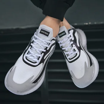 Nouă bărbați confortabil non-alunecare de sport în aer liber, pantofi casual, pantofi rezistent la uzura pantofi de funcționare Zapatos Hombre în aer liber de mari dimensiuni