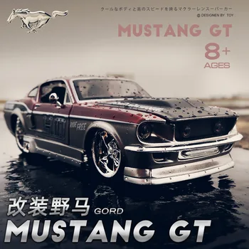 Maisto 1:24 1967 Ford Mustang GT modificat de aliaj model de masina colecție cadou jucărie