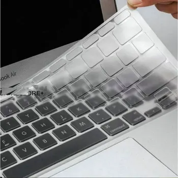 UltraThin Clar NE UE Capac Tastatură 5pcs Silicon Clavier Autocolant Impermeabil Piele pentru MacBook Air Pro, iMac 11 12 13 15 17 Inch