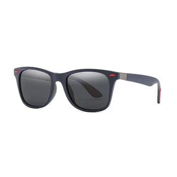 BRAND DESIGN Clasic Polarizat ochelari de Soare Barbati Femei Conducere Cadru Pătrat Ochelari de Soare Ochelari de cal de sex Masculin UV400 Gafas De Sol Oculos