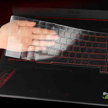OVY Tastatura Huse pentru ASUS ROG Zephyrus G GA502 GA502DU GU502 TPU clar laptop dovada de praf protector capac de silicon piele de Vanzare