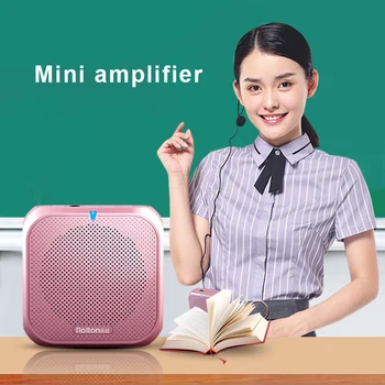 Mini Amplificator de Voce Megafon Rapel Cu Fir Microfon Difuzor Difuzor Radio FM MP3 de Formare a Profesorilor Pentru Rolton K400