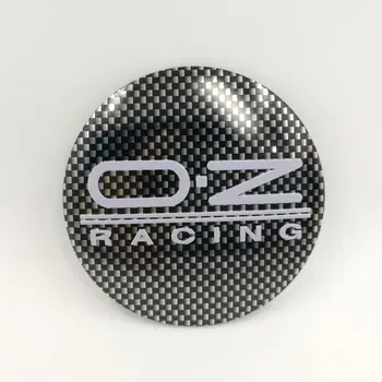 4BUC 65mm Negru roșu O. Z OZ auto insigna Decalcomanii jantă hub caps insigna praf-dovada autocolante accesorii Auto