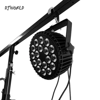Djworld de Înaltă Calitate din Aliaj de Aluminiu LED Par Plate 18x18W 6in1 DJ Par-DMX 512 Light DMX Pentru Dj disco Party de Iluminat Lumina de Scena