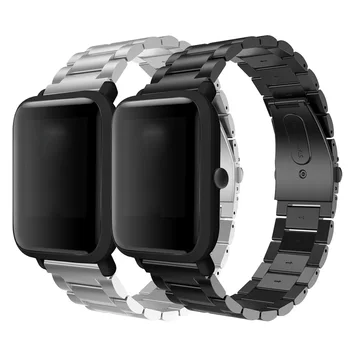 Banda din Oțel inoxidabil Curea Pentru Huami Amazfit GTS GTR 42mm Amazfit Bip PIC Ritmul Lite 20mm Watchband de Metal Brățară Stil de Afaceri
