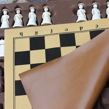 Noua Epocă de Șah Rășină Mari Figuri de Șah Forma de Piele de Șah, Joc de Bord Piese de Crăciun, Ziua de naștere Părinte-copil Cadouri Yernea