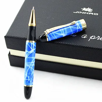 JINHAO X450 Cer Albastru/Negru/Aur/Rosu /Roz/Mov 22 de culoare Marmorat Rollerball Pen lux școală și rechizite de birou pix pentru scris