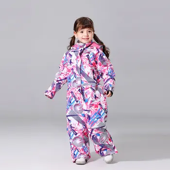 2020 Nou în aer liber Fierbinte de Vânzare de Brand Fete de Schi Costum Impermeabil Pantaloni+Sacou Set de Sporturi de Iarnă Îngroșat Haine pentru Copii Costume de Schi