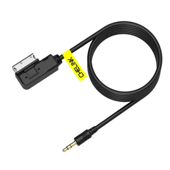 AUX Cablu Audio Muzica MDI AMI MMI Interfata Jack 3.5 mm de sex masculin cablu pentru Audi A6L A8L Q7 A3 A4L A3 A4 A6 A5 A1 S5 Q5B6 B8 C6 B7 C7