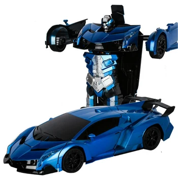 RC Masina de Transformare Roboți-Vehicul Sport Model Roboti Jucarii Cool Deformare Auto Copii, Jucarii si Cadouri Pentru Baieti