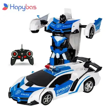 RC Masina de Transformare Roboți-Vehicul Sport Model Roboti Jucarii Cool Deformare Auto Copii, Jucarii si Cadouri Pentru Baieti