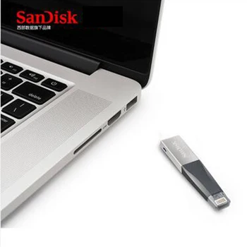Pentru iPhone iPad iPod Stick de Memorie Sandisk iXPAND USB 3.0 OTG Flash Drive 256GB Fulger la Metal Pen Drive 256GB U Disc
