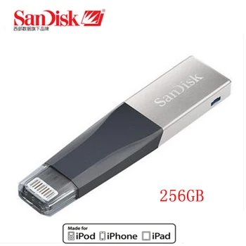 Pentru iPhone iPad iPod Stick de Memorie Sandisk iXPAND USB 3.0 OTG Flash Drive 256GB Fulger la Metal Pen Drive 256GB U Disc