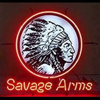 Personalizat SAVAGE ARMS Bar de Bere Sticlă Lumina de Neon Semn