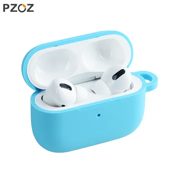 PZOZ Cască Bluetooth din Silicon Moale Acoperă pentru Apple airpod s pro caz de Silicon Anti-toamna caz de Protecție sac Anti-a pierdut capacul