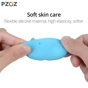 PZOZ Cască Bluetooth din Silicon Moale Acoperă pentru Apple airpod s pro caz de Silicon Anti-toamna caz de Protecție sac Anti-a pierdut capacul
