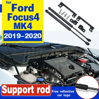 Masina Refit Capota Capota amortizor cu Gaz Lift Strut Bare Suport Tija 2 buc/Set Pentru Ford Focus Focus4 MK4 2019 2020 Styling
