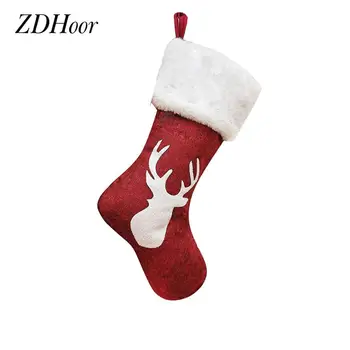 Ciorapi De Crăciun Cadouri Agățat Cadou Ciorapi Ornamente De Crăciun Petrecere Mantel Decoratiuni Pentru Casa Clubului De Crăciun