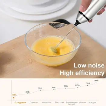 MQ Multifuncțional de Bucătărie Mini Electric se Ocupe de Bătător de Ouă Instrument Rotativ Amestecati pentru Lapte Bea Cafea se Agită Spumantul Mixer