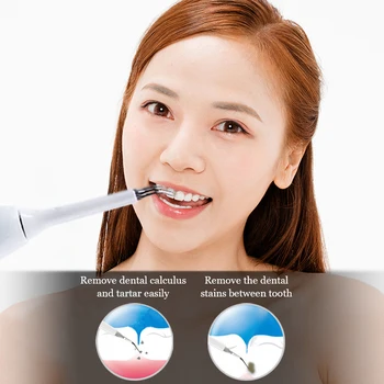 2 buc Detartraj Dentar Sfat detartraj Cap de Periuta de dinti Dinți de Curățare pentru Philips HX3/HX6/HX8/HX9 Periuta de dinti Îngrijire Orală