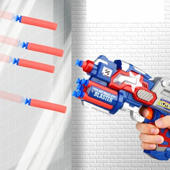 2020 Arma Jucării Arma Nerf Darts Eva Moale Gloanțe De Pistol Pentru Copii Manual Dart Blaster În Condiții De Siguranță Fraier Jucării Pentru Copii