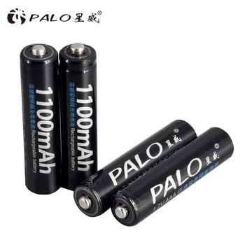 PALO 4/6/8pcs AA baterie reîncărcabilă batteria + baterie AAA Ni-MH 1.2 V baterii cu display LCD încărcător pentru aa baterie aaa