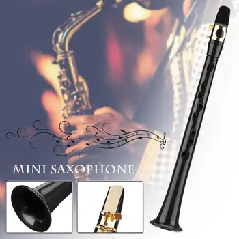 Buzunar Sax Alto Mini Portabil Saxofon Pic Saxofon cu 4 Stuf 8 Dentare Pad care Transportă Sac Instrument de Suflat din lemn pentru Incepatori