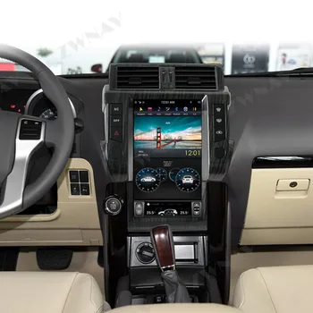 PX6 4G128G Tesla stil Android 10 Mașină de Navigare GPS Pentru TOYOTA Land Cruiser Prado 150-17 unitate multimedia radio