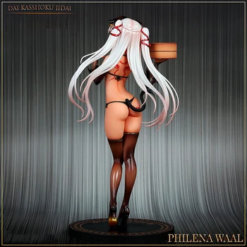 Hobby Japonia Amakuni Dai Kasshoku Jidai Philena Waal PVC Figura de Acțiune Anime Fata Sexy Figura Model de Colectare Jucarii Papusa Cadou
