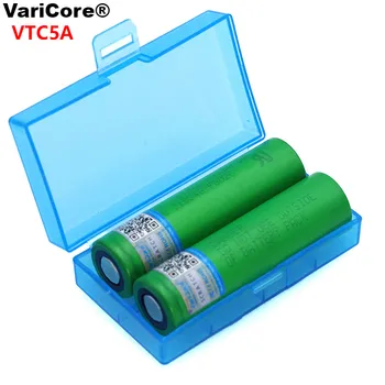 VariCore VTC5A 18650 2600mAh Baterie de Litiu de 30A de Gestiune pentru US18650VTC5A Tigara Electronica ues +Cutie de Depozitare