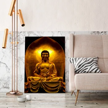 1 Buc HD tipărite Buddha Pictura Zen în arta de perete tablouri de perete camera de zi transport Gratuit/NY-6831C