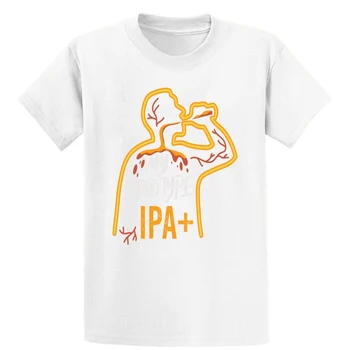 Ambarcațiunile de Bere Brewer Amuzant Ipa tricou bumbac Interesant de Familie Respirabil vară O-Gât Poze tricou Personalizat