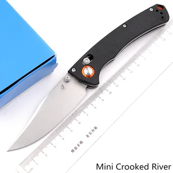Mini Crooked River 15080 Marca D2 Blade fibre de Nailon mâner rabatabil Fructe de Utilitate Buzunar Supraviețuire vânătoare EDC Instrument de camping cutit