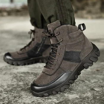 2020 iarna plus catifea caldă high-top casual outdoor pentru bărbați cizme de moda rezistent la uzura pantofi sport bărbați