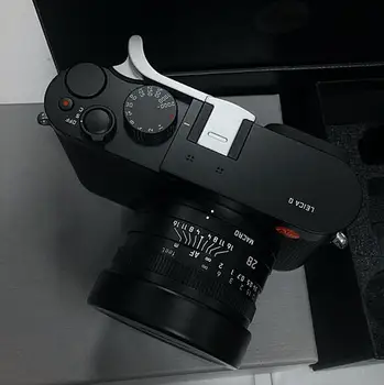 Noul cupru Pur Degetul mare de Restul Muntele Prindere Degetul mare Hot Shoe Cover Thumbrest Pentru Leica Q2 Q1 Typ 116 MZ-Q Q-2 Leica Q