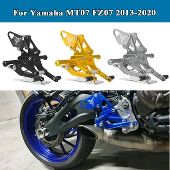 Pentru Yamaha MT07 FZ07 MT-07 FZ-07 MT FZ 07 2013-2020 2016 2017 2018 2019 CNC Motocicleta Rearset Spate Set pentru Picioare, Pedale Suport pentru picioare