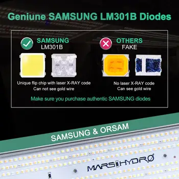 Vânzare! Marte Hidro SP 3000 6500 Samsung LM301B LED-uri Cresc de Lumină întregul Spectru Mai bine pentru a Planta Legume Flori