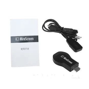 MiraScreen TV Stick HDMI Full HD 1080P anycast Miracast, DLNA, Airplay de Afișare WiFi Dongle Receptor pentru Windows Andriod ISO TVSE5