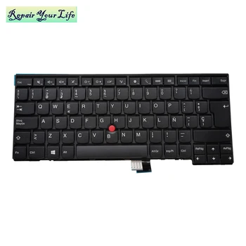 Iluminare tastatura laptop SP spaniolă pentru lenovo t440 L440 E431 T440S T431S MP-12M16E0-0621 SG-58850-2EA cu iluminare din spate original negru