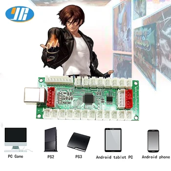 PS2/PS3/PC/PC360 /Raspberry Pi USB Tabla de Joc Arcade DIY Joystick Encoder Întârziere Zero Controller Sanwa Butonul DIY