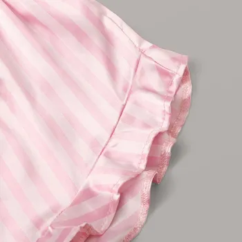Moda de lenjerie Sexy pijamale pentru femei kigurumi haine de acasă cămașă de noapte Pata Scrisoare de Imprimare O-Neck Camisole Sleepwear Set de pantaloni Scurți h4
