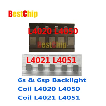 50set/lot (100buc) pentru 6s iphone 6splus L4020 L4050 + L4021 L4051 Iluminare Back light boost Bobina de pe placa de bază repara parte