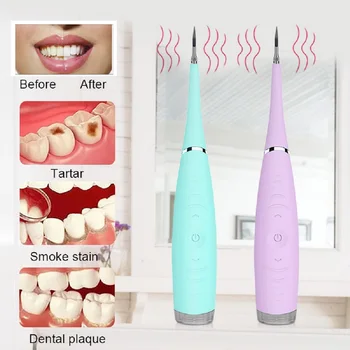 Igiena orala Electric Îndepărtarea Tartrului de pe Dinți cu Ultrasunete Sonic Detartraj Dentar Dinte Calcul Petele Instrument Albi Instrumente Dentare